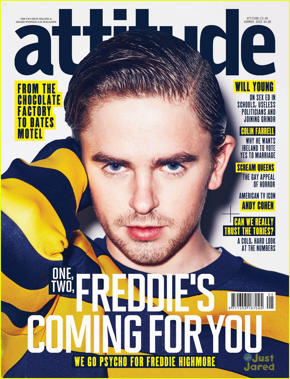freddie highmore poses for sexiest shoot yet 02