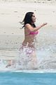 selena gomez shows off her bikini on the beach 10