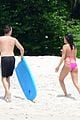 selena gomez shows off her bikini on the beach 32