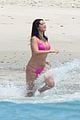 selena gomez shows off her bikini on the beach 35