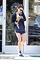 lucy hale grabs coffee for two 08