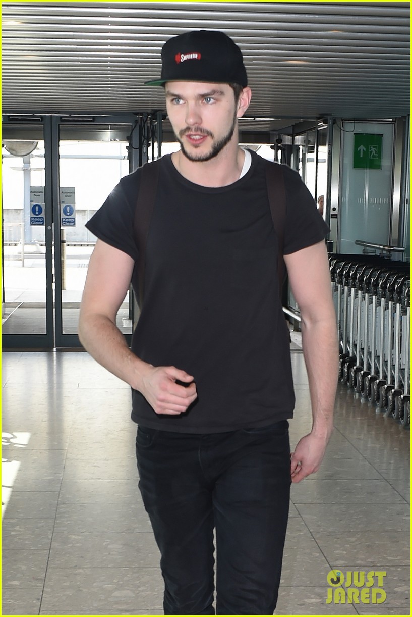 nicholas hoult steps out after dianna agron dating rumors 02