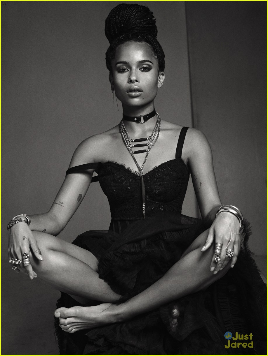 zoe kravitz goes topless flaunt nipples in magazine feature 06