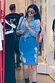 kylie jenner rocks double denim for retail therapy 11