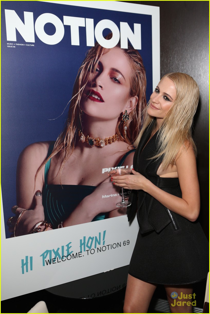 pixie lott notion mag cover party pics 05