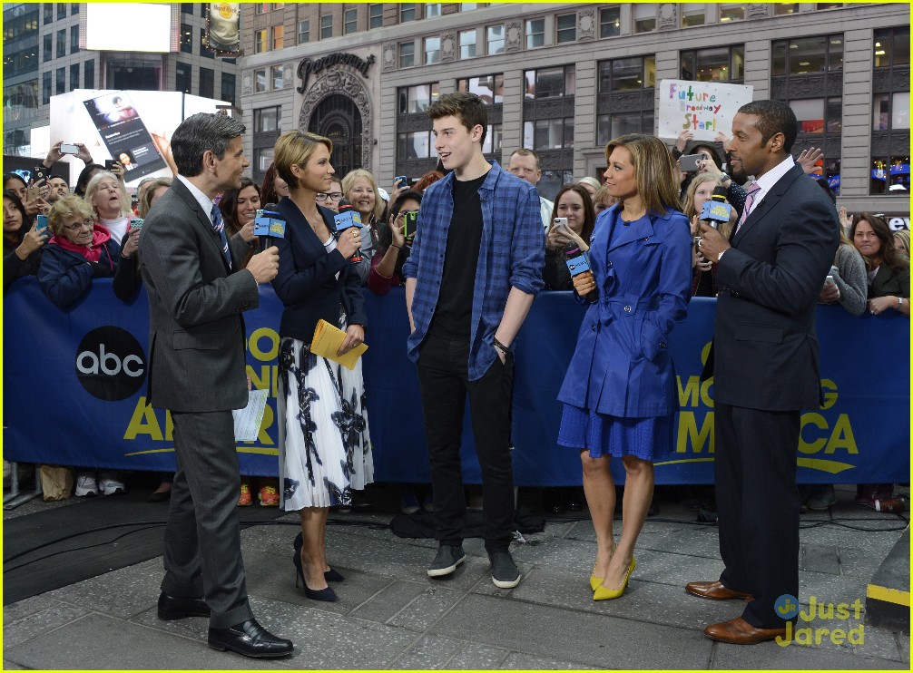 shawn mendes new video gma appearance 08