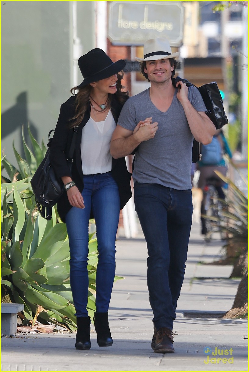 Ian Somerhalder & Nikki Reed Let the Sparks Fly in Venice | Photo ...