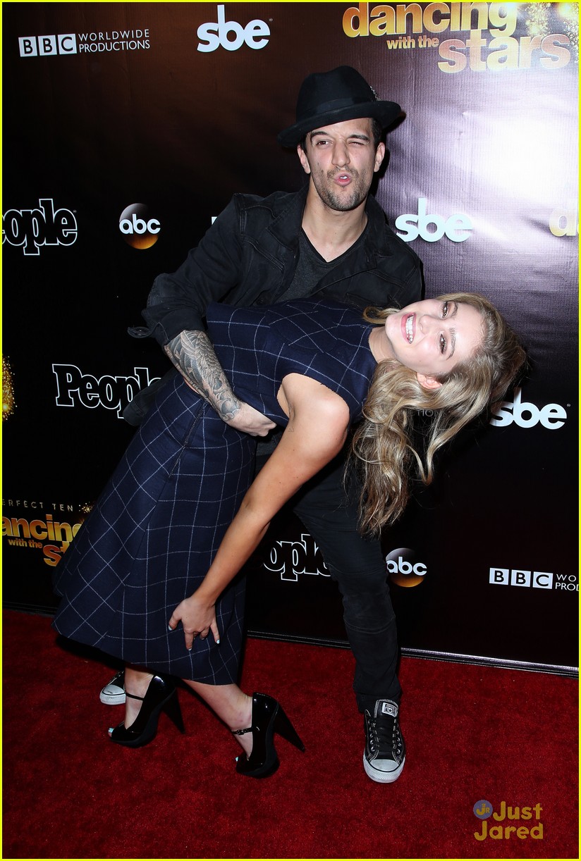 willow shields mark ballas bc jean 10th dwts party 11