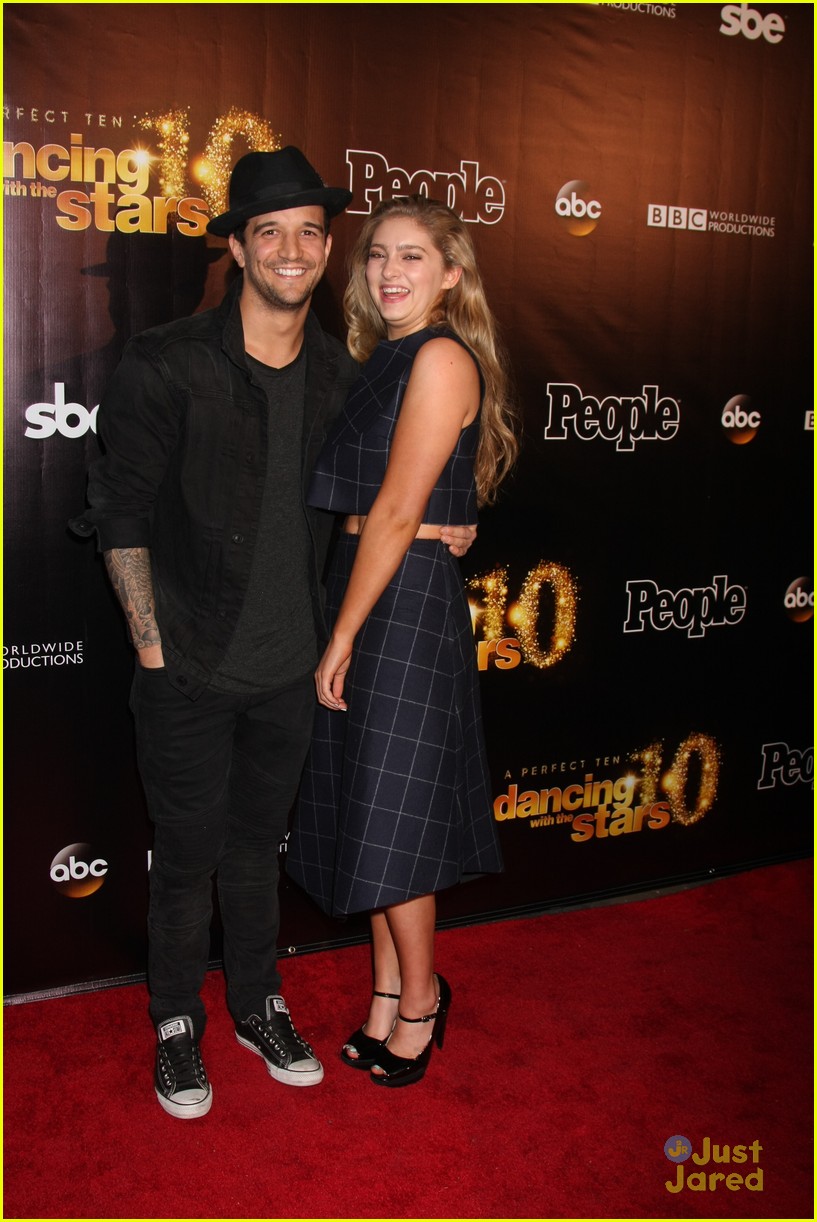willow shields mark ballas bc jean 10th dwts party 15