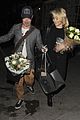 dianna agron gets flowers on mcqueen opening night 01