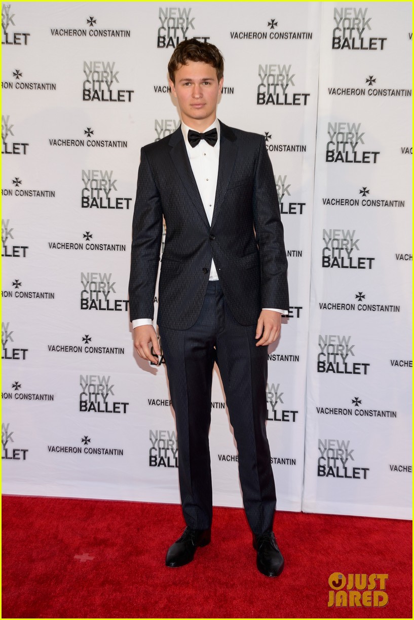 ansel elgort andrew rannells bring their good looks to the new york city ballet 01