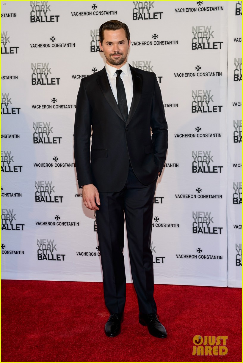 ansel elgort andrew rannells bring their good looks to the new york city ballet 20