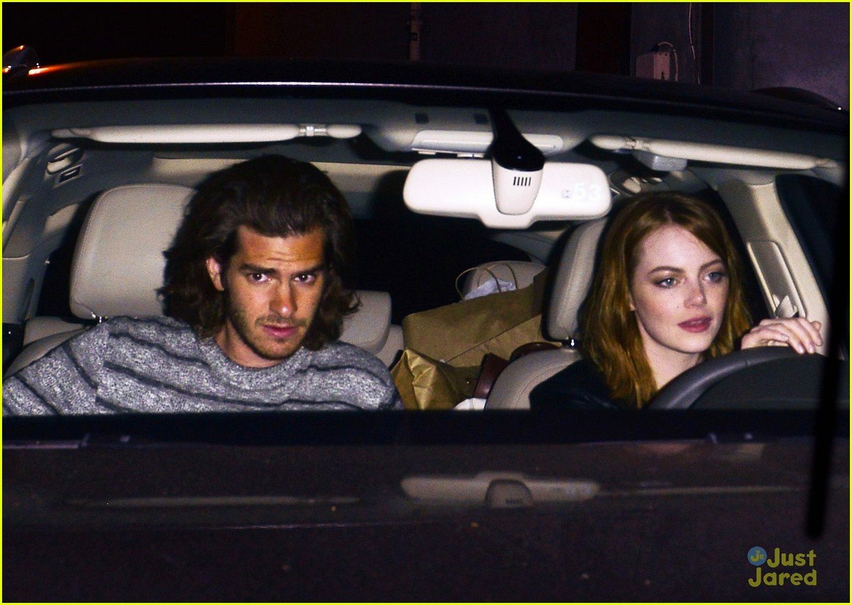emma stone andrew garfield have a concert date night 27