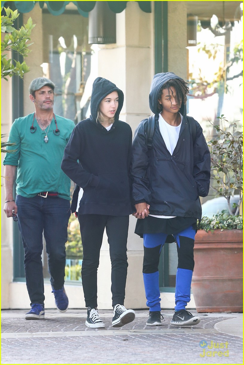 jaden smith holds hands with mystery girl 10