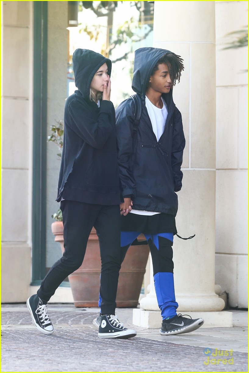 jaden smith holds hands with mystery girl 13