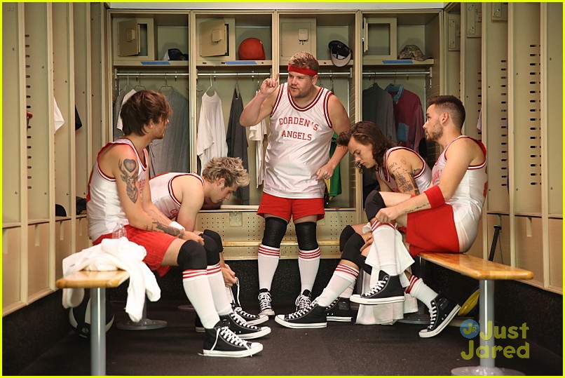 one direction dodgeball late late show 05