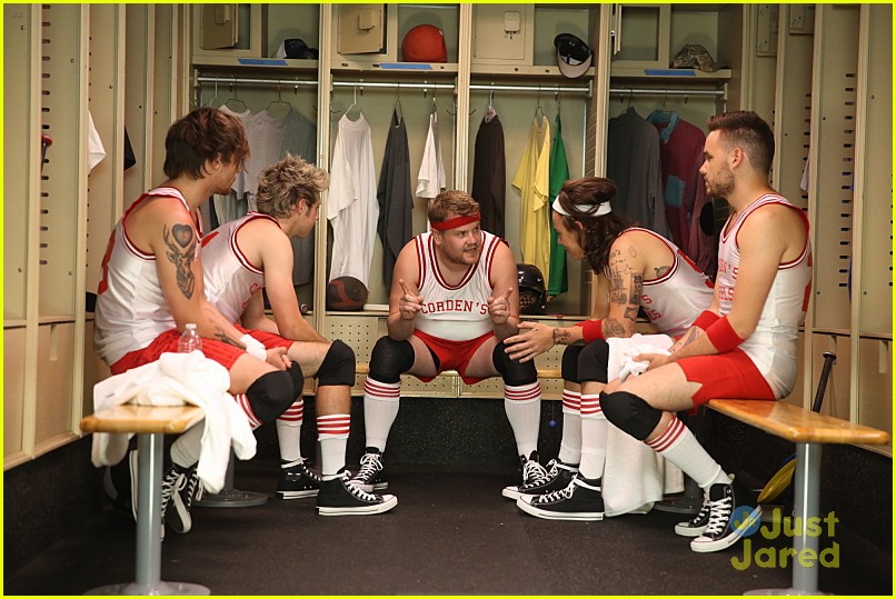 one direction dodgeball late late show 06
