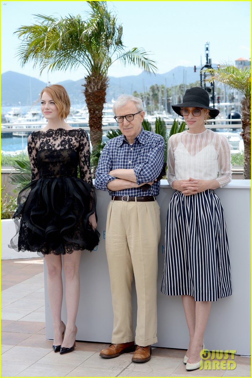 emma stone joins parker posey woody allen in cannes 05