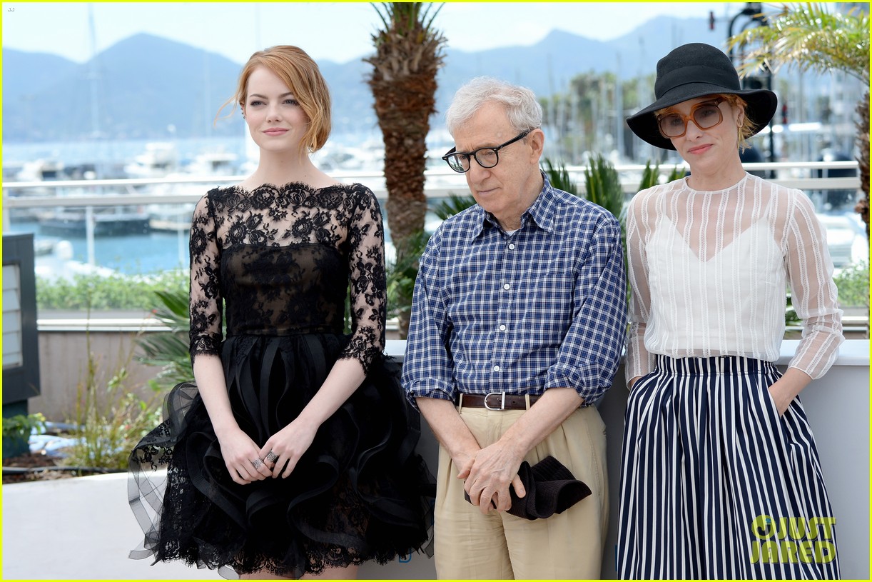 emma stone joins parker posey woody allen in cannes 08