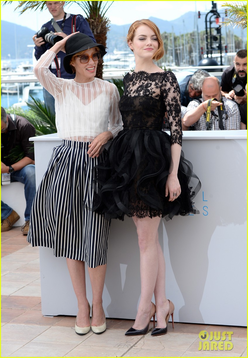 emma stone joins parker posey woody allen in cannes 11