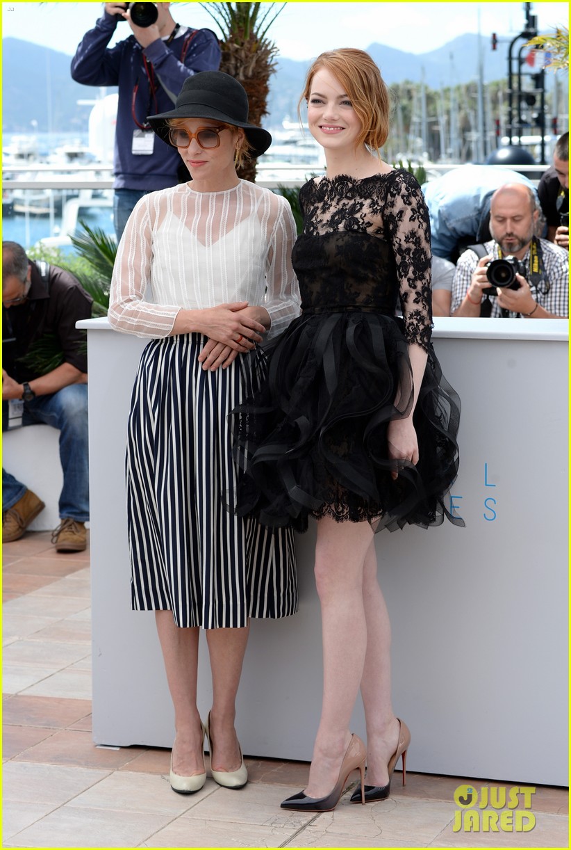 emma stone joins parker posey woody allen in cannes 12