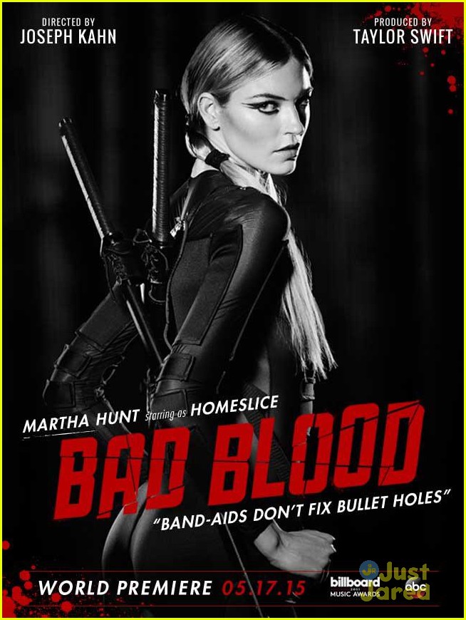 taylor swift bad blood video posters 08