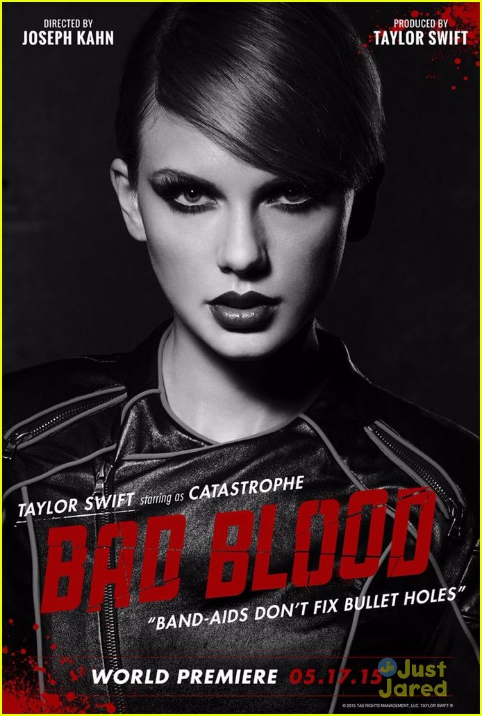 taylor swift bad blood video posters 17