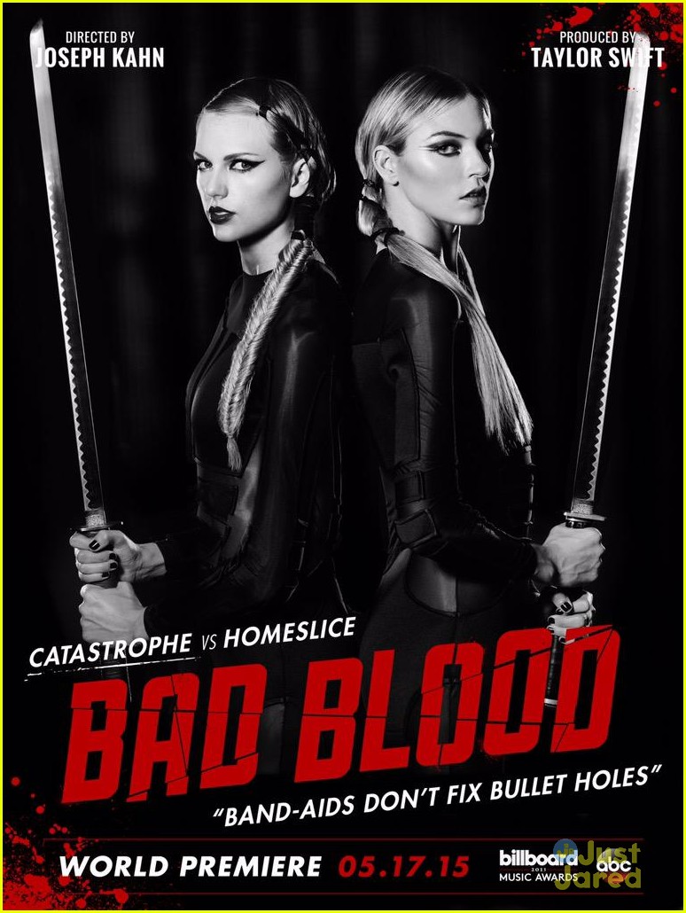taylor swift bad blood video posters 20