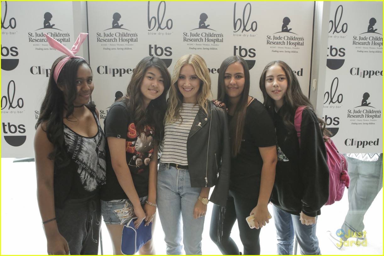 ashley tisdale clipped promo event bev hills st jude event 22