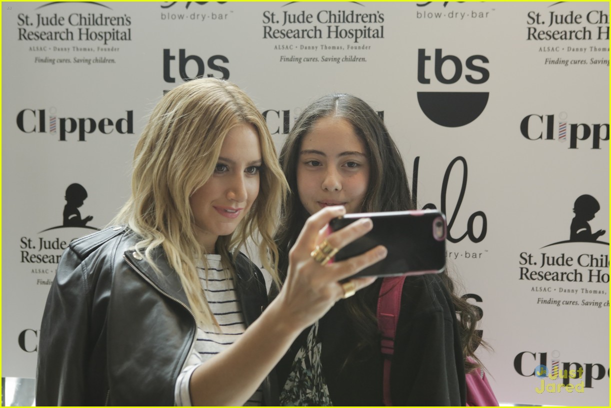 ashley tisdale clipped promo event bev hills st jude event 23