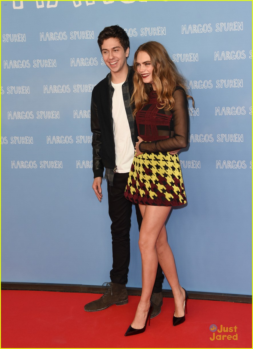 cara delevingne nat wolff helped audition berlin photo call john green paper towns 14
