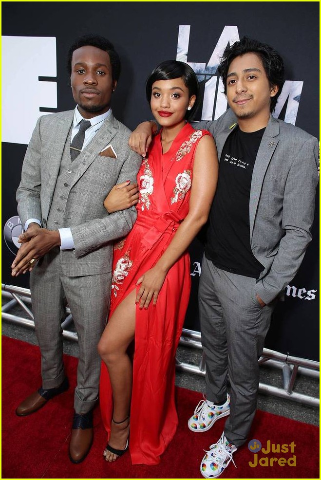 chanel iman looks dope in her sparkling dress at premiere 14