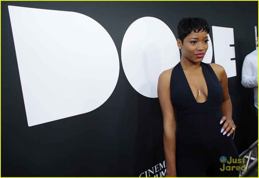 chanel iman looks dope in her sparkling dress at premiere 19