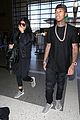 kylie jenner tyga coordinate outfits at lax airport 20
