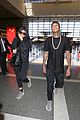 kylie jenner tyga coordinate outfits at lax airport 23
