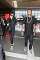 kylie jenner tyga coordinate outfits at lax airport 30