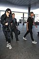 kylie jenner tyga coordinate outfits at lax airport 33