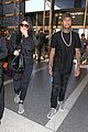 kylie jenner tyga coordinate outfits at lax airport 35