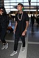 kylie jenner tyga coordinate outfits at lax airport 41