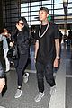kylie jenner tyga coordinate outfits at lax airport 42