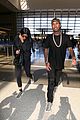 kylie jenner tyga coordinate outfits at lax airport 43