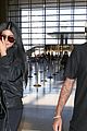 kylie jenner tyga coordinate outfits at lax airport 44