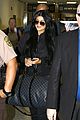 kendall jenner nyc shirt dress kylie jenner miami arrival 01