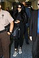 kendall jenner nyc shirt dress kylie jenner miami arrival 06