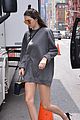 kendall jenner nyc shirt dress kylie jenner miami arrival 13