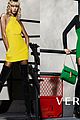 karlie kloss healthy lunch versace campaign 11