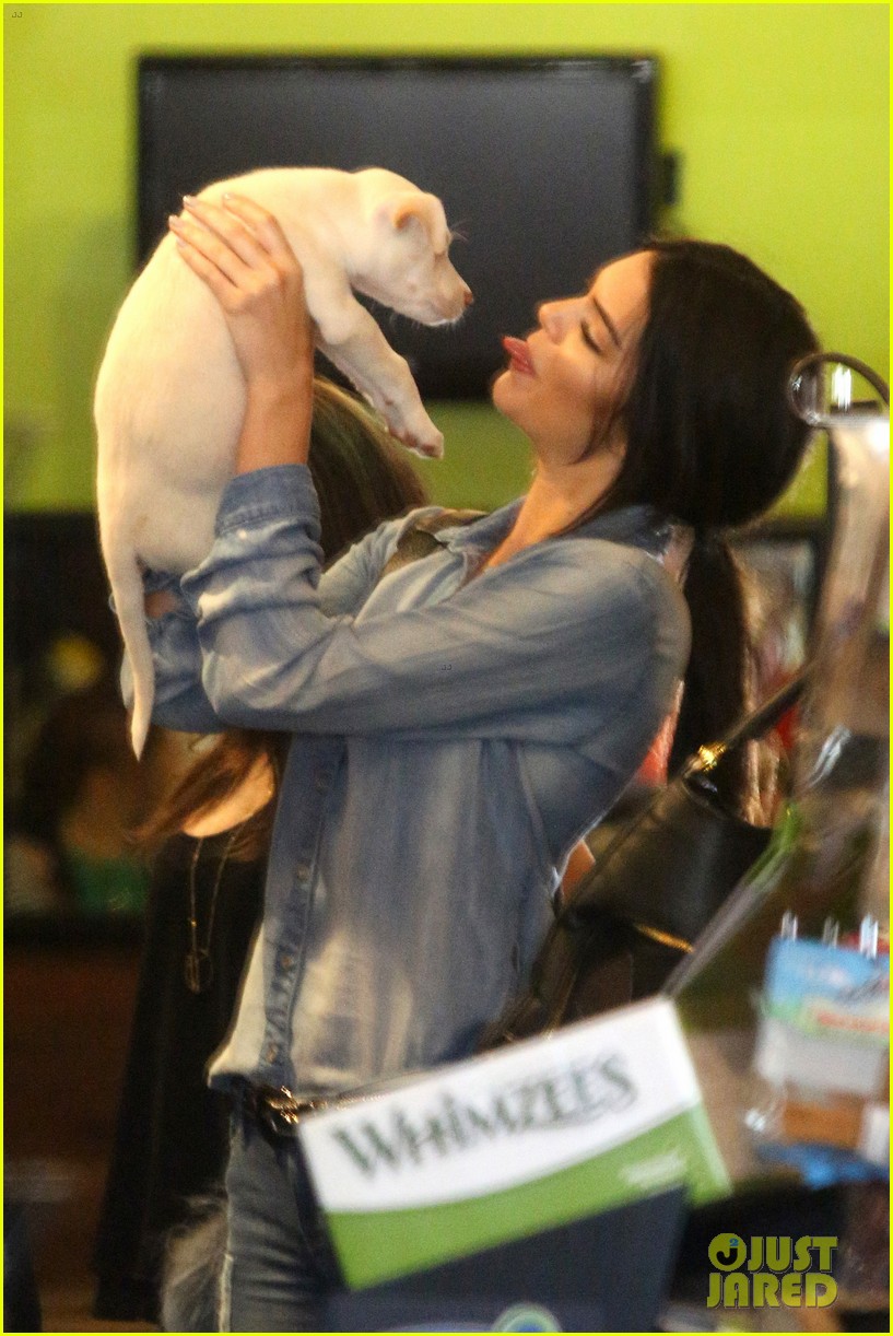 kendall jenner adopts puppy 03