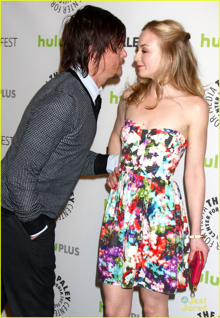 norman reedus emily kinney are reportedly dating 01