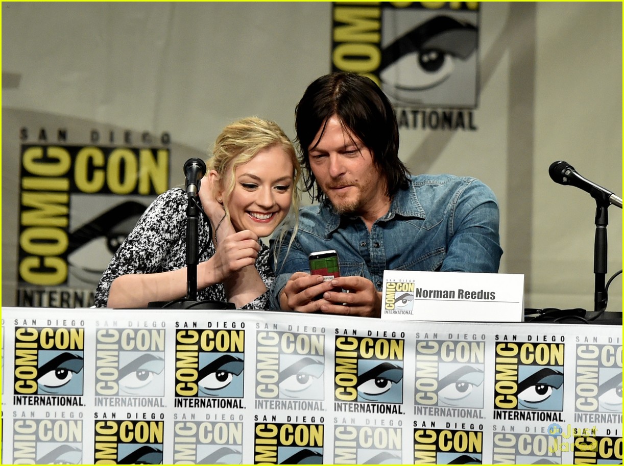 norman reedus emily kinney are reportedly dating 02