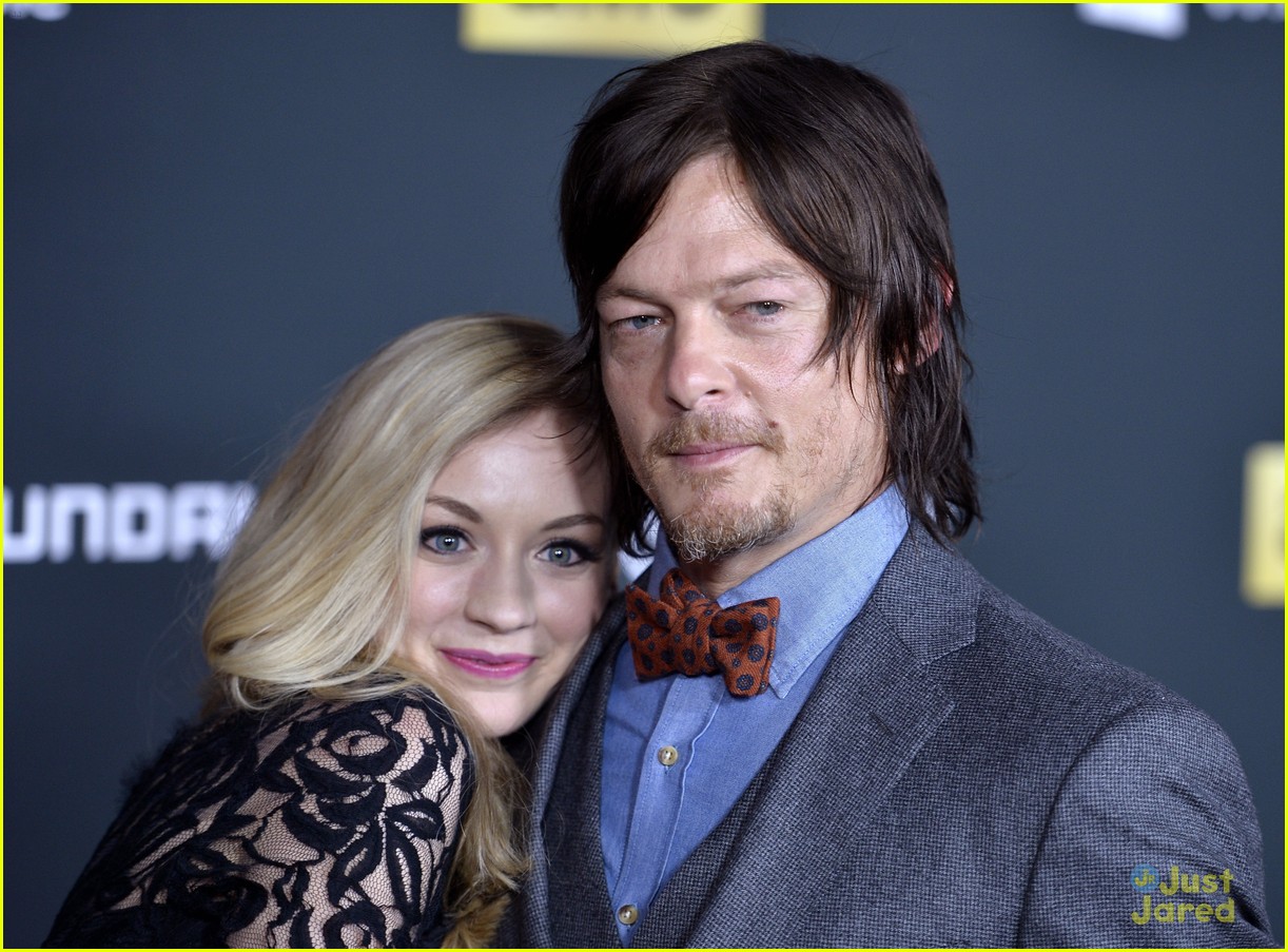 norman reedus emily kinney are reportedly dating 06